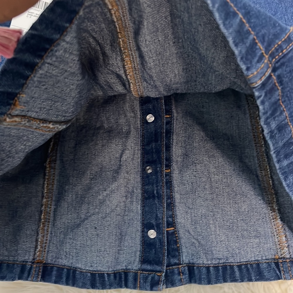 • Forever 21 Denim Blue Skirt New With Tags - Picture 10 of 11